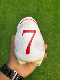 NB Furon V8 Elite White Red Colour FG With Lace - 7.5