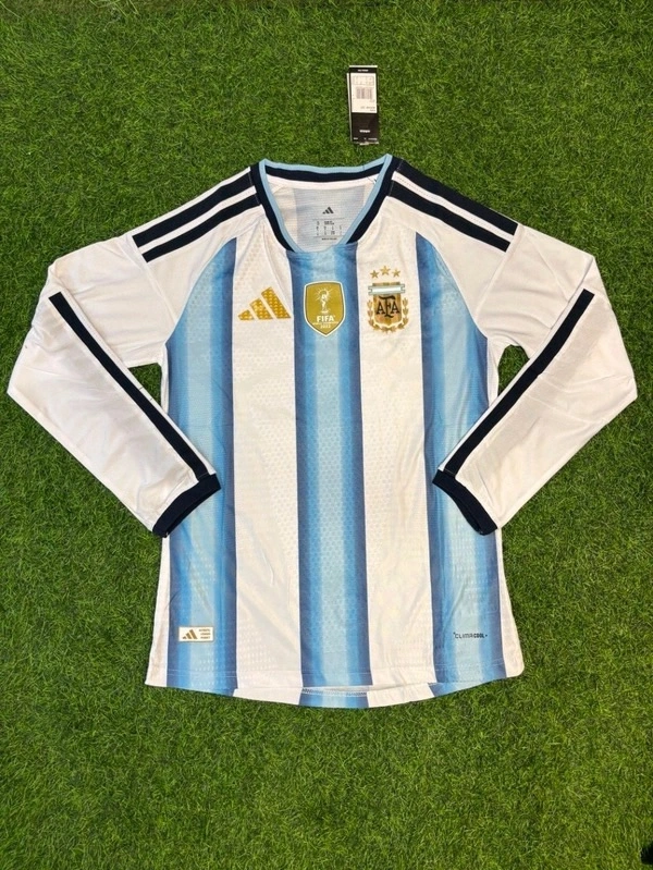 Argentina 2026 World Cup Home Kit Player Edition Full Sleeve - XXL