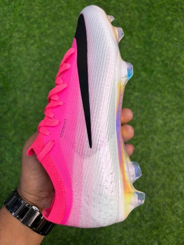 Mercurial Vapor 17 Elite Pink Colour FG With Lace - 7