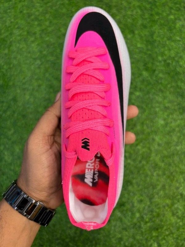 Mercurial Vapor 17 Elite Pink Colour FG With Lace - 7
