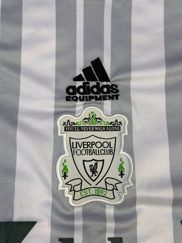 Retro Liverpool FC 93/95 Away Kit Full Sleeve Fan Edition With Short - L
