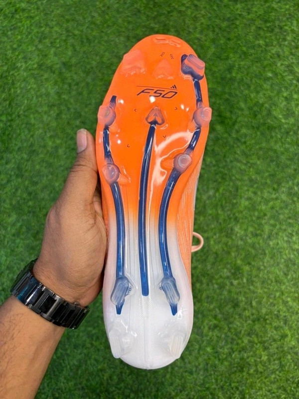 F50 Orange Colour Low-top FG With Lace - 6.5