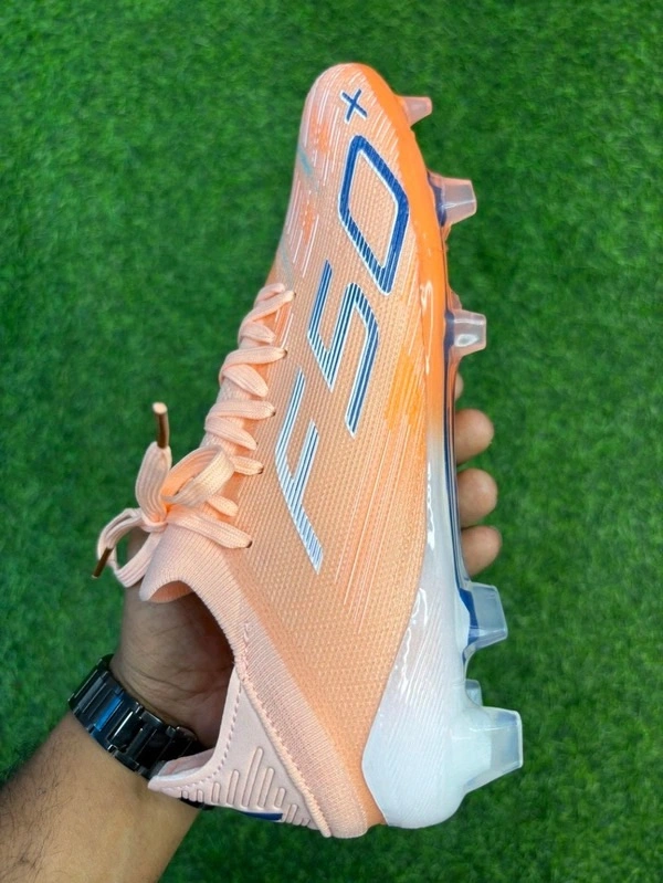 F50 Orange Colour Low-top FG With Lace - 7.5