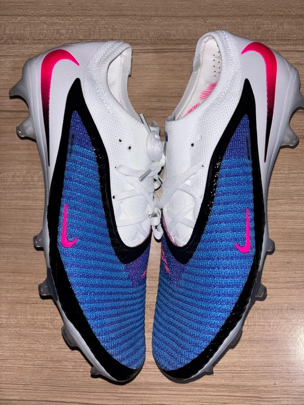 Phantom 6 Elite Attack White Blue Low-top FG With Lace - 7