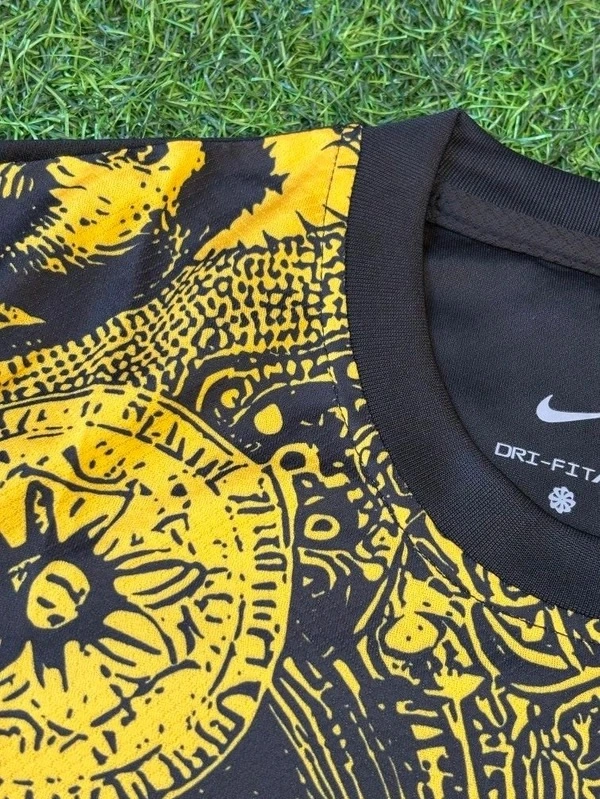 Brazil X Jesus Special Kit Yellow Fan Edition With Short - M