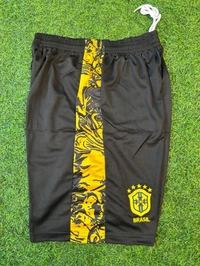 Brazil X Jesus Special Kit Yellow Fan Edition With Short - M