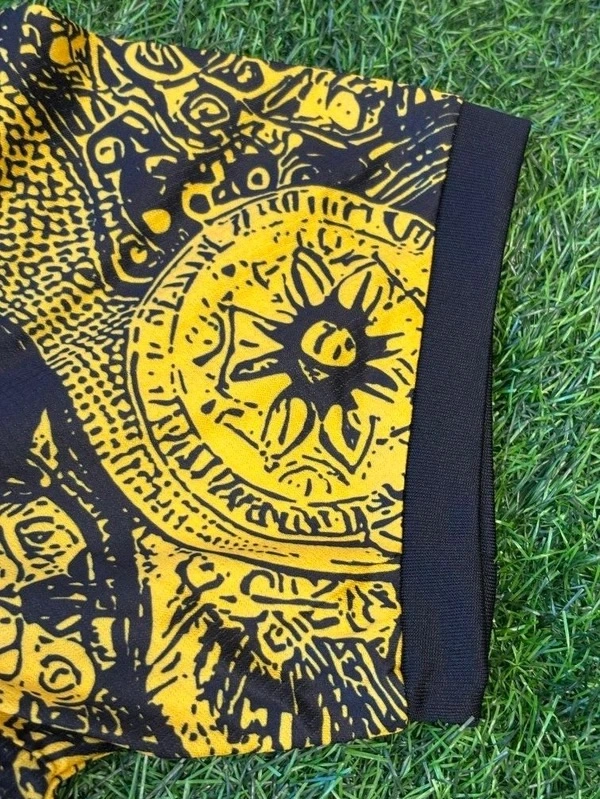 Brazil X Jesus Special Kit Yellow Fan Edition With Short - L