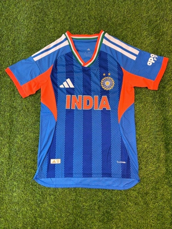 India T20 World Cup Half Sleeve Player Edition(Without Apollo) - M