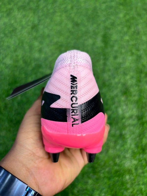 Mercurial Vapor 15 Baby Pink SG Low-top With Lace(Metal Changer) - 5.5