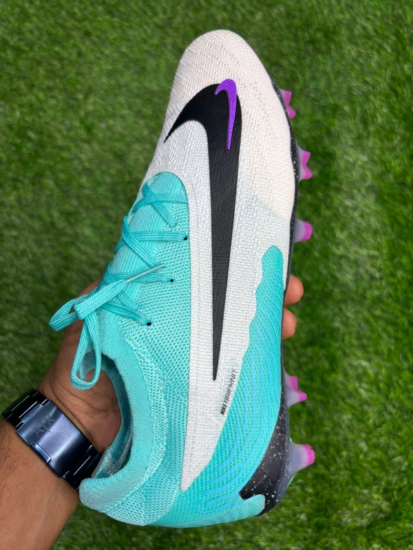 PhantomGX Elite Silver And Blue Low Top FG - 5.5