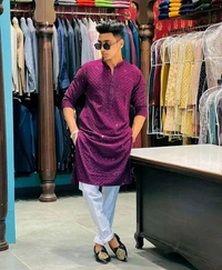 Elegant Man Kurtas - S
