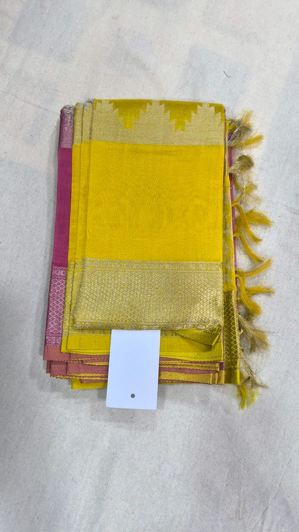 Pure Mangalgiri Pattu Cross Weave