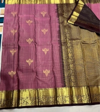 Pure Kanchi Pattu With Silver Zari