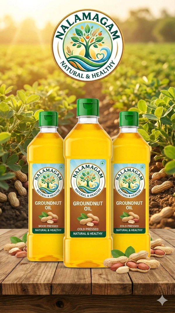 Groundnut Oil << செக்கு கடலை எண்ணெய் >> - 500 ML