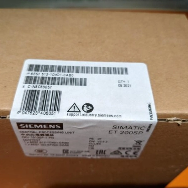 Siemens 6ES7 512-1DK01-0AB0 New Factory Sealed 1year Warranty