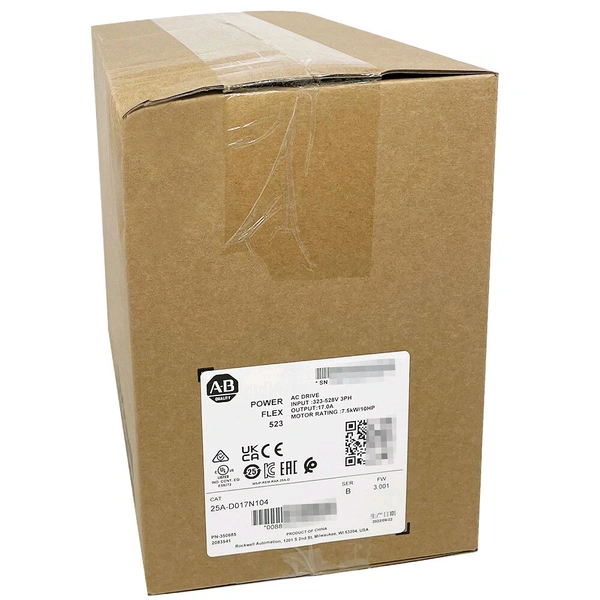 Allen Bradley  25A-D017N104 New factory Sealed 1 Year warranty