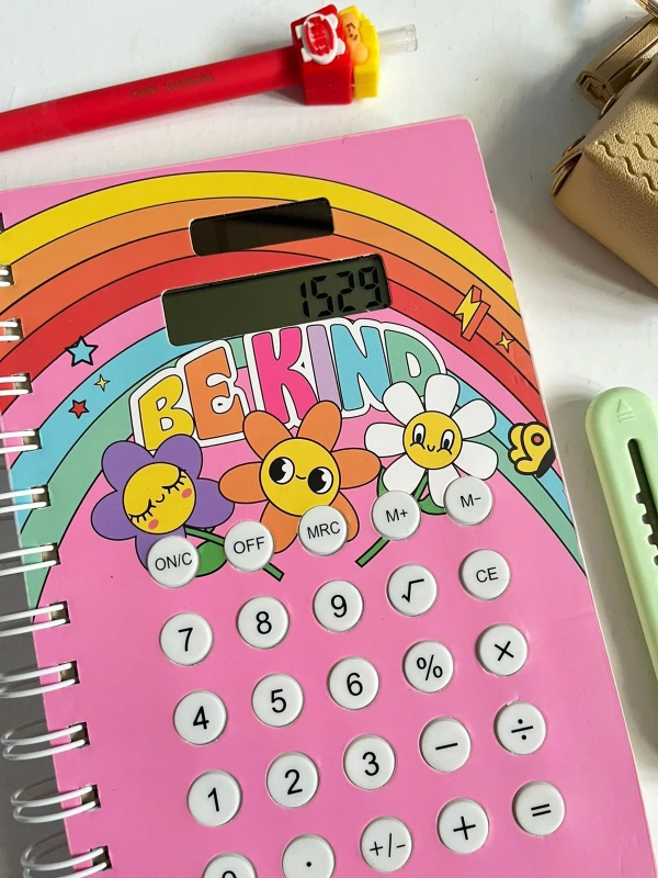 Calculator Diary-100 pages