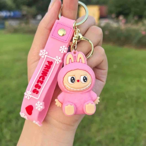 Labubu Keychain – Cute Collectible Key Ring
