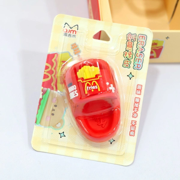Fries Slipper Eraser