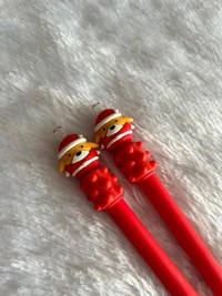 Santa Puppy Massage Pen - Red