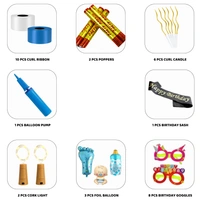 Little Decor Baby Boy Birthday & Baby Shower Decoration Kit – Blue & White Theme (104 PCS) | Premium Baby Shower & Welcome Baby Decoration Combo