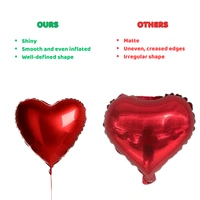 Littke Decor Red Heart Foil Balloon