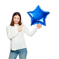 Littke Decor Blue Star Foil Balloon – 14 Inch