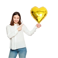 Littke Decor Golden Heart Foil Balloon