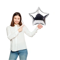 Littke Decor Silver Star Foil Balloon – 14 Inch