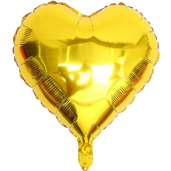 Littke Decor Golden Heart Foil Balloon