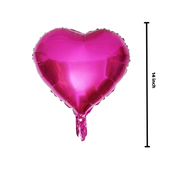 Littke Decor Pink Heart Foil Balloon
