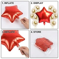 Littke Decor Rose Gold Star Foil Balloon – 14 Inch