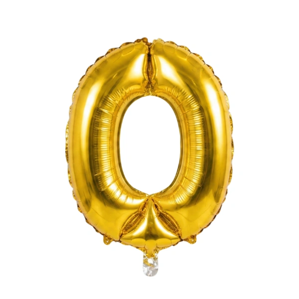 Little Decor 14 Inch Golden Letter “Q” Foil Balloon