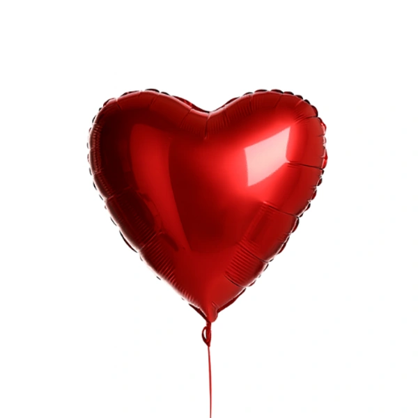 Littke Decor Red Heart Foil Balloon