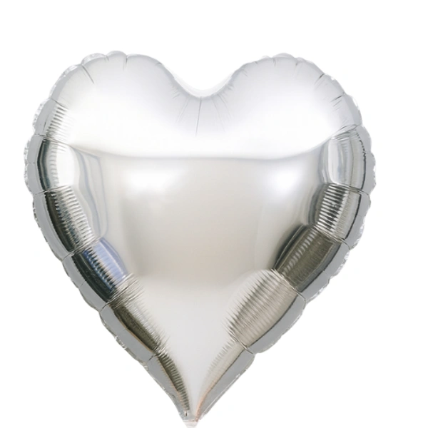 Littke Decor Silver Heart Foil Balloon