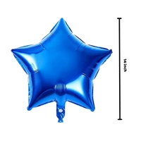 Littke Decor Blue Star Foil Balloon – 14 Inch