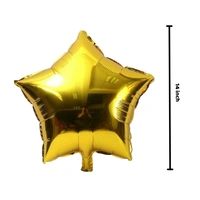 Littke Decor Golden Star Foil Balloon – 14 Inch