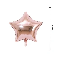 Littke Decor Rose Gold Star Foil Balloon – 14 Inch