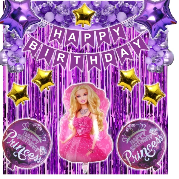 Princess Birthday Decoration Kit (118 PCS)