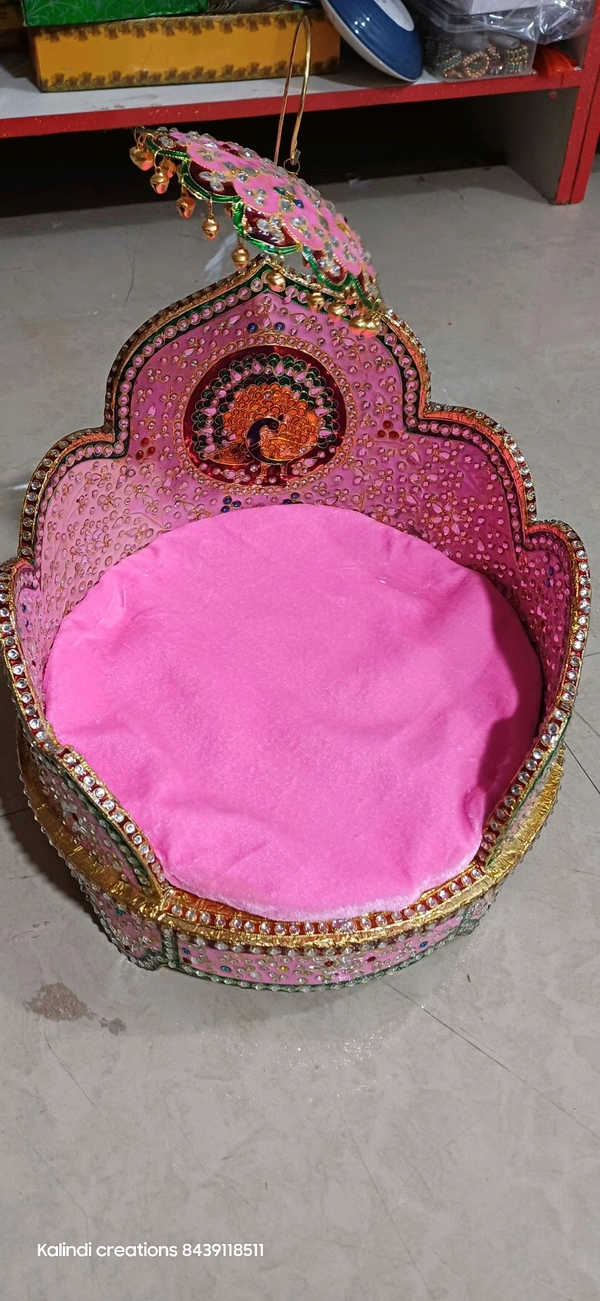 Singhasan  - 6 Inch, sky blue