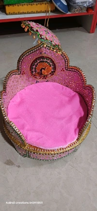 Singhasan  - 8 Inch, sky blue