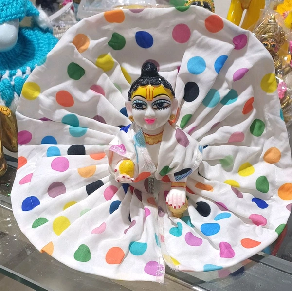 Laddu Gopal Dresss.cotton Without Buckram  - 2num