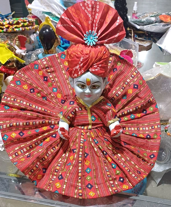 Laddu Gopal Dress  - mustard, 12num