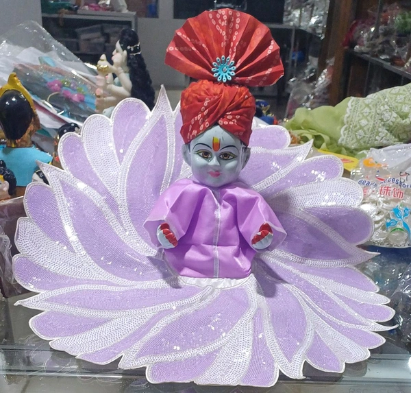 Laddo Gopal Dress  - Electric Violet, 6