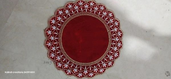 Aashan Gol Round  - 12×12, Yellow