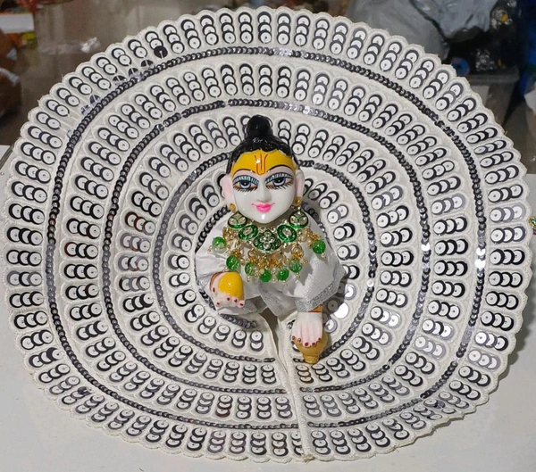 Handmade Poshak - White, 3num