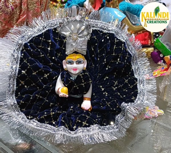 Handmade Poshak - dark blue, 1num