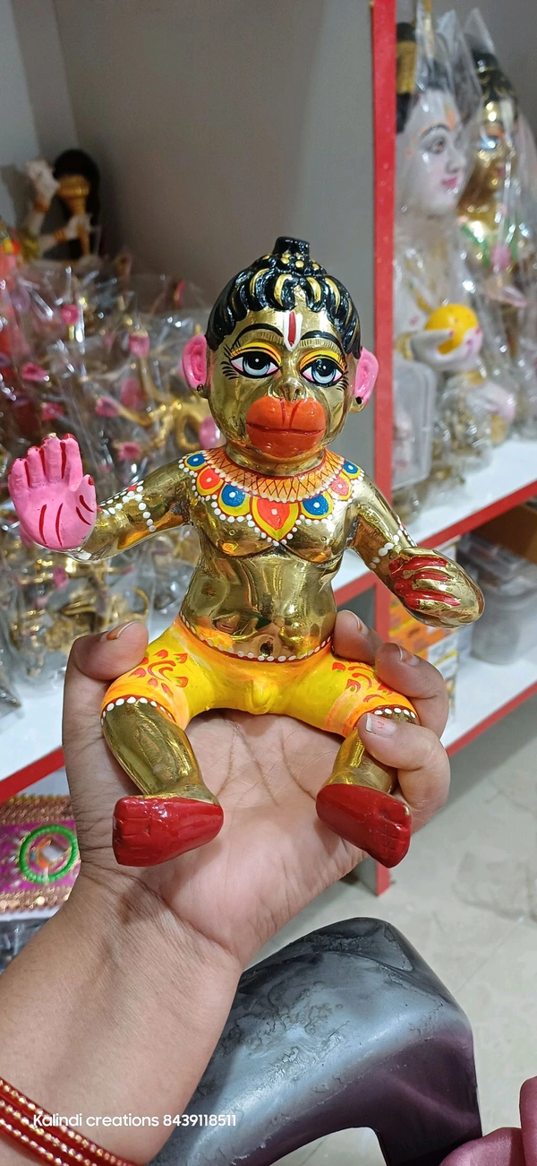 Bal Hanuman Brass - 1kg 800gram, 6inch