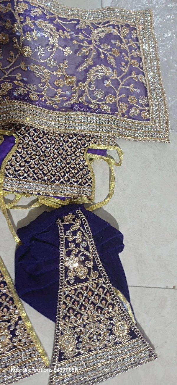 Radhakrishna Dress - 9inch, Japanese Laurel