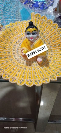 Laddu Gopal Dress  - Blue Stone, 5no (10ich)